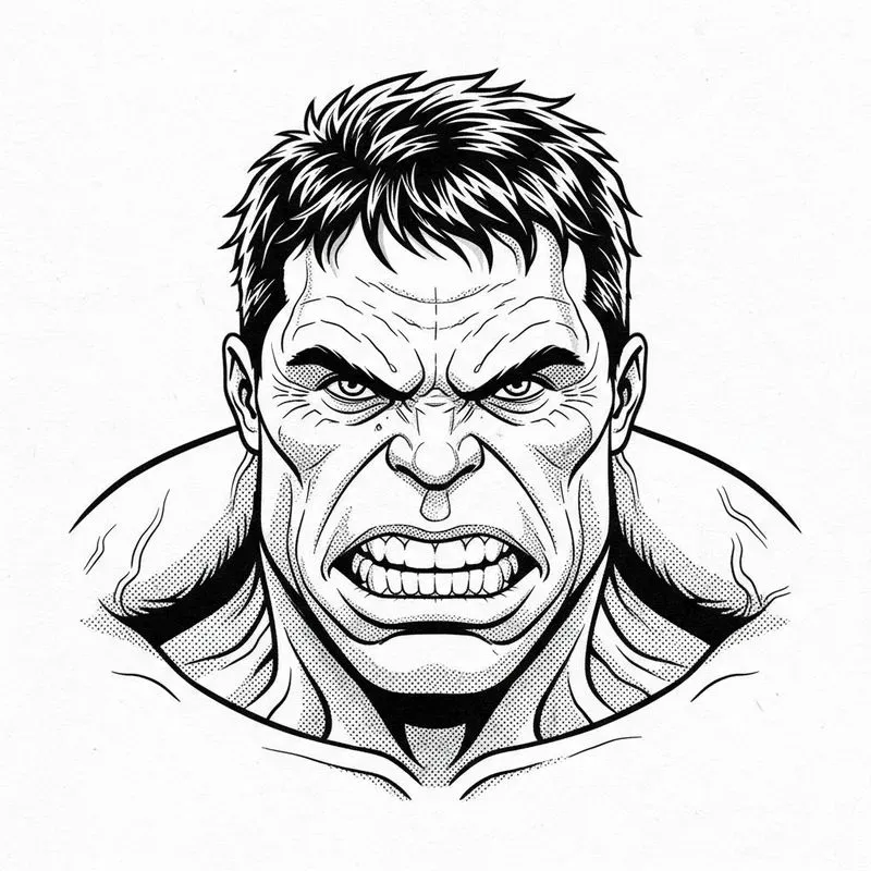 Marvel Superhero Coloring Book Pages