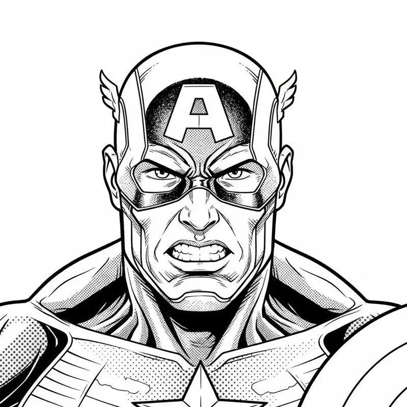 Marvel Superhero Coloring Book Pages