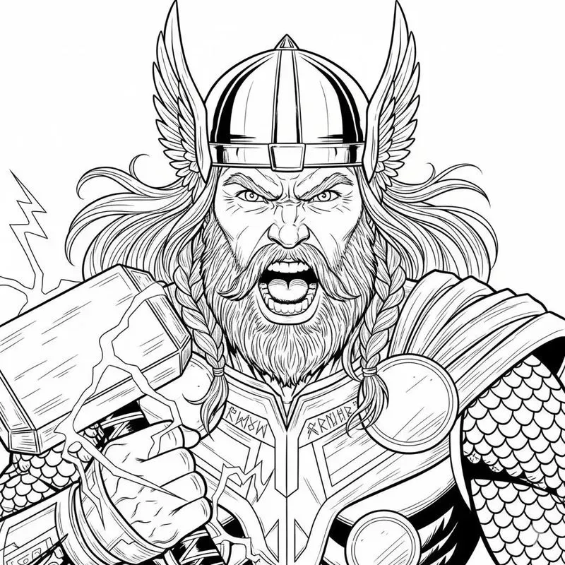 Marvel Superhero Coloring Book Pages