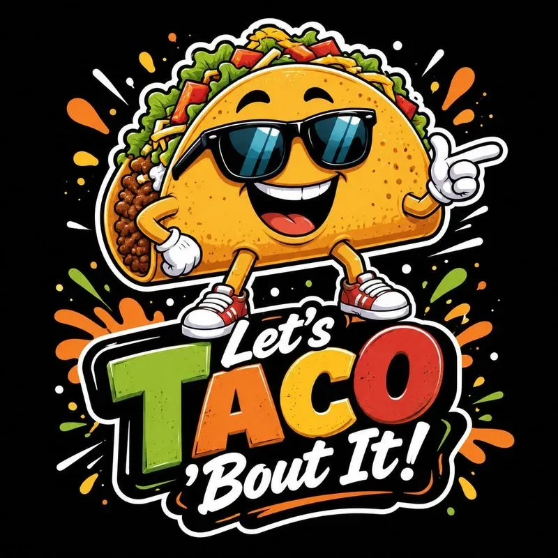 Funny Food Mascot Tshirts