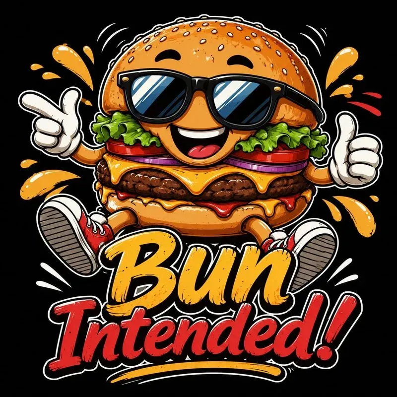 Funny Food Mascot Tshirts