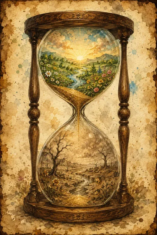 Fantasy Hourglass Worlds