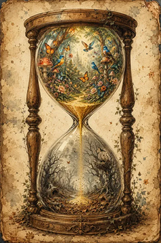 Fantasy Hourglass Worlds