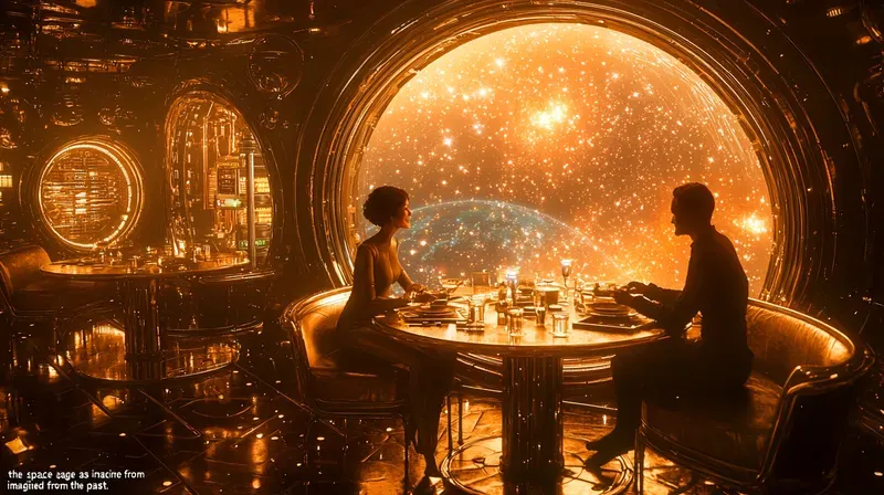 Retro Space Station Cinematics 1