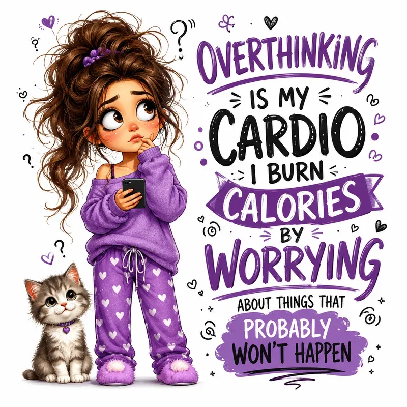 Funny Menopause Quote Character Posters