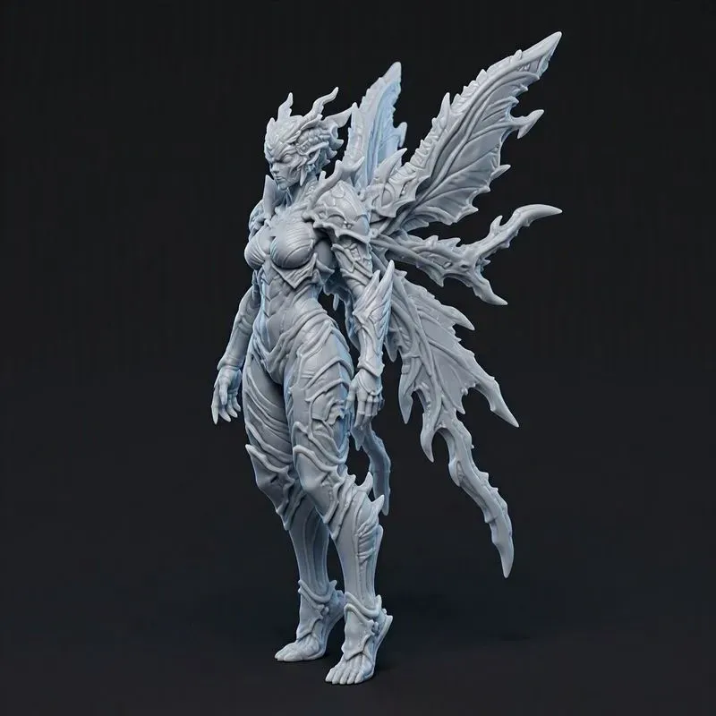 Matte Polymer Chimerical Humanoids