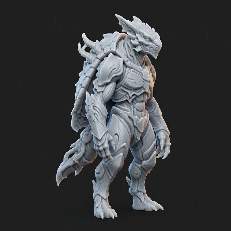 Matte Polymer Chimerical Humanoids