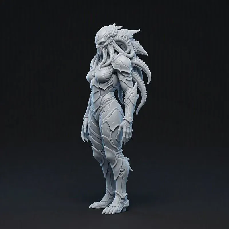 Matte Polymer Chimerical Humanoids