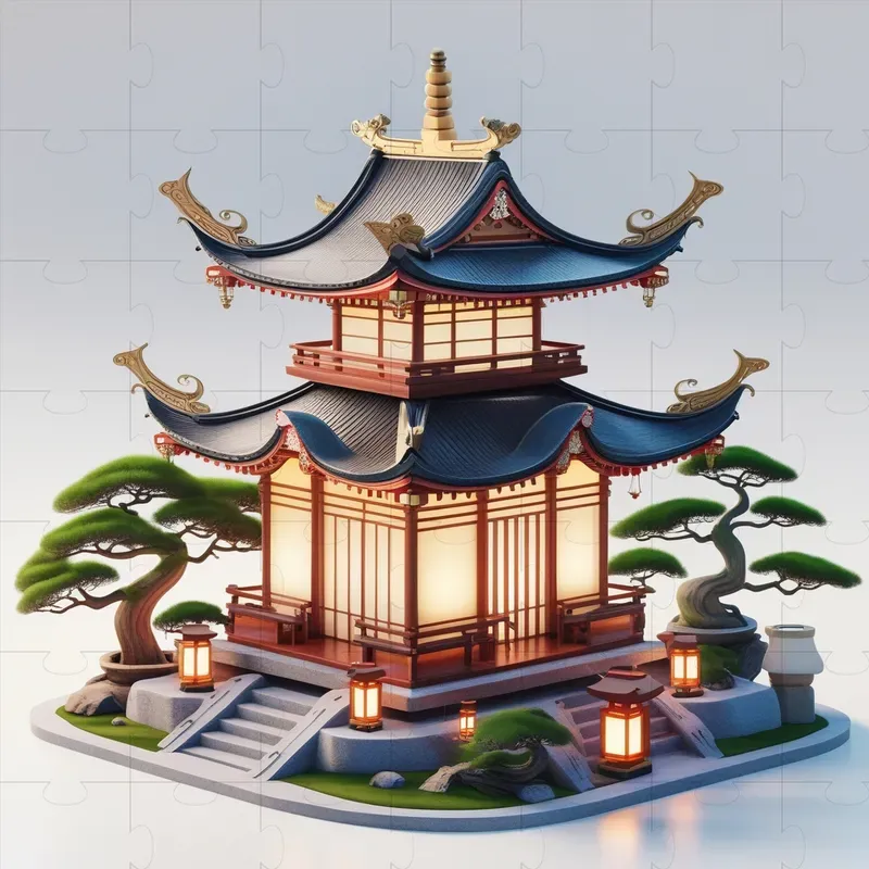 Isometric Whimsical Object Illustrations