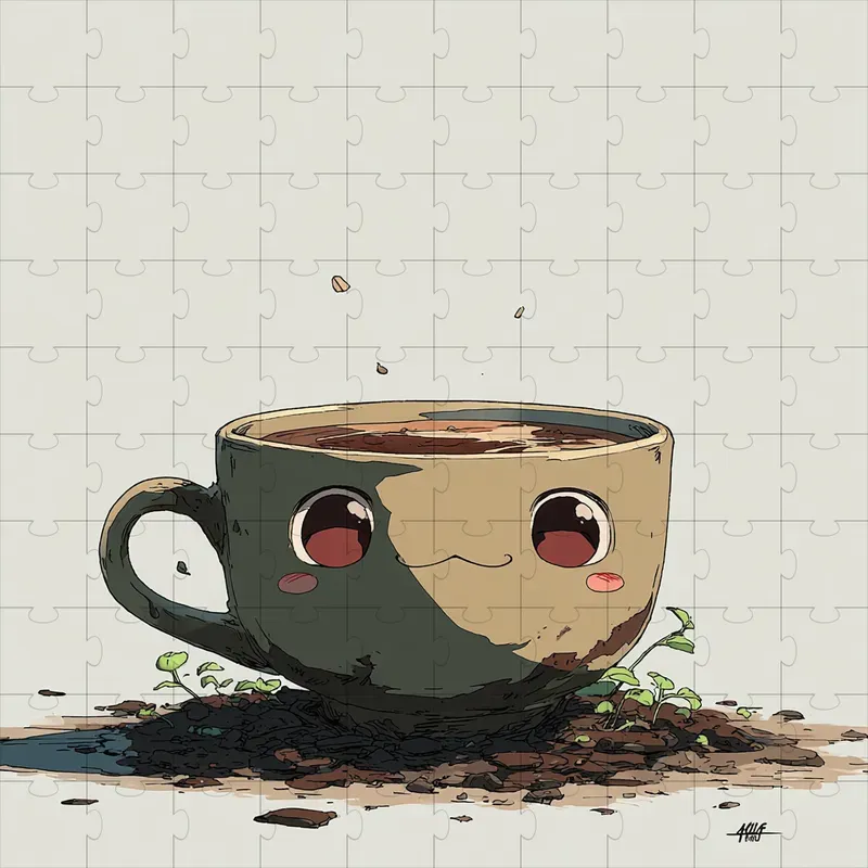 Chibi Manga Ink Cozy Illustrations
