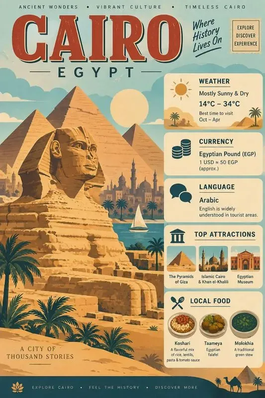 Vintage Travel Infographic Posters