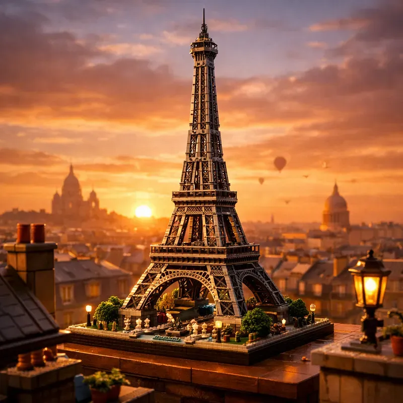 Lego Landmark Diorama Cinematic Builds