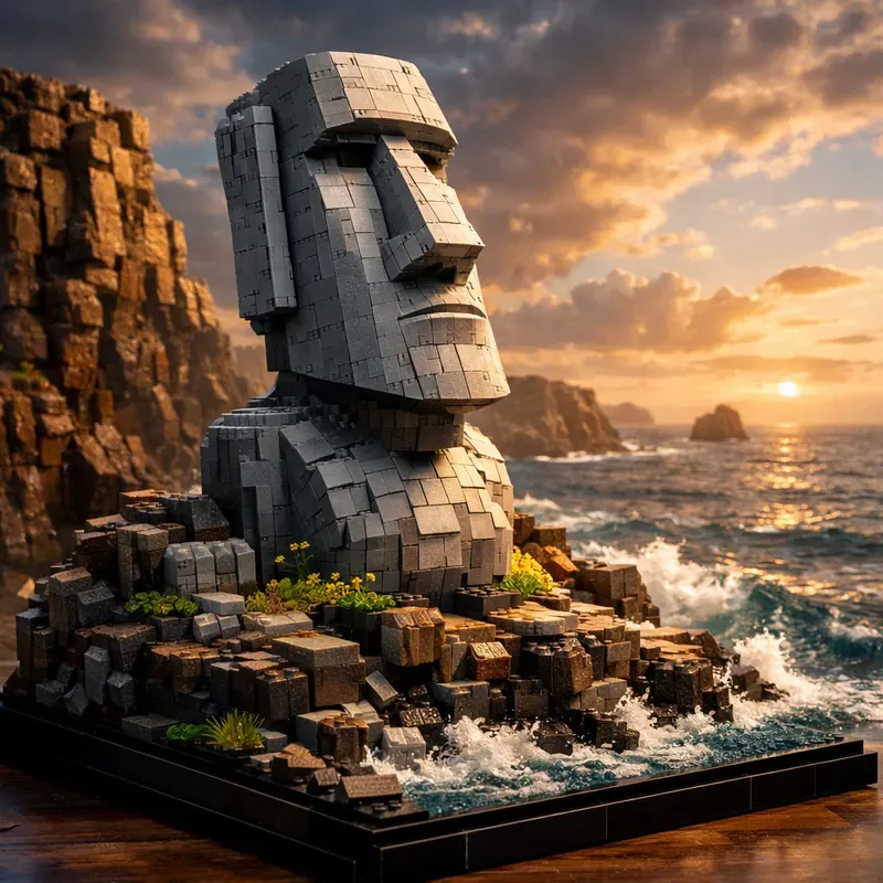 Lego Landmark Diorama Cinematic Builds