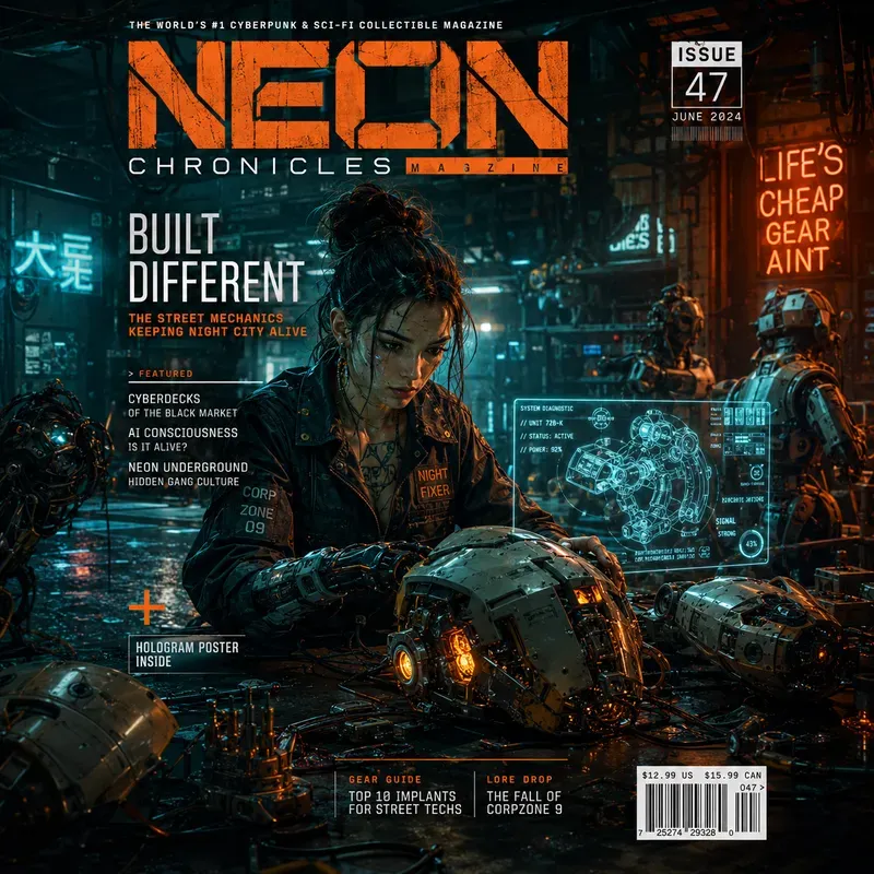 Cinematic Survival Magazine Covers