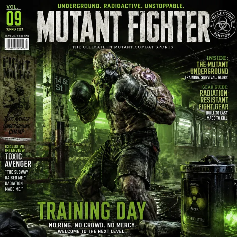 Cinematic Survival Magazine Covers