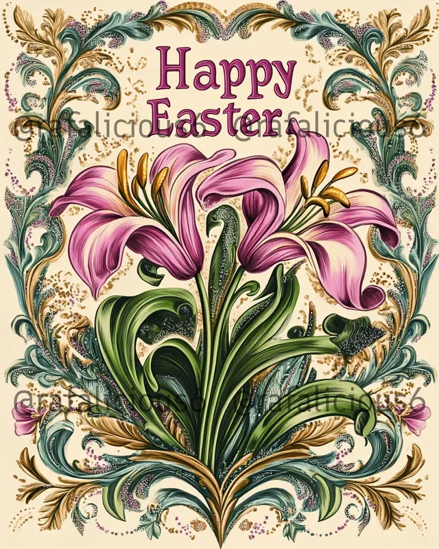 Easter Illumination Cards