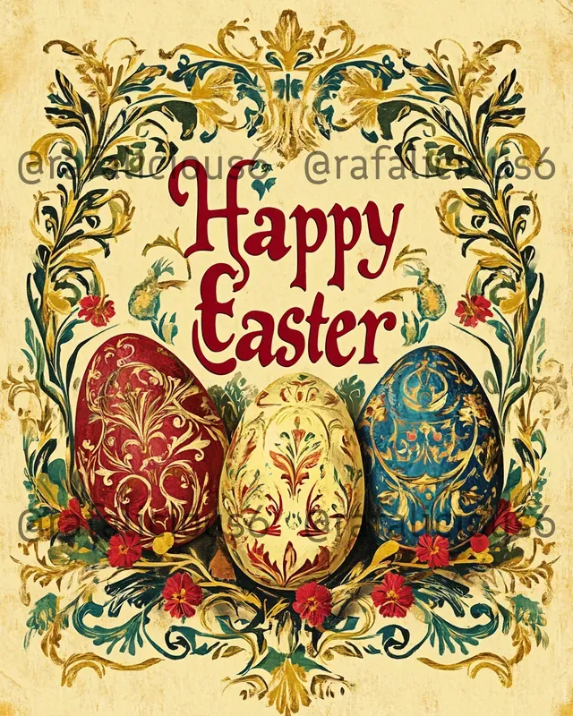 Easter Illumination Cards