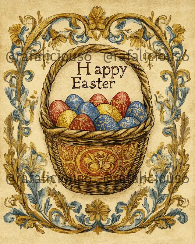 Easter Illumination Cards