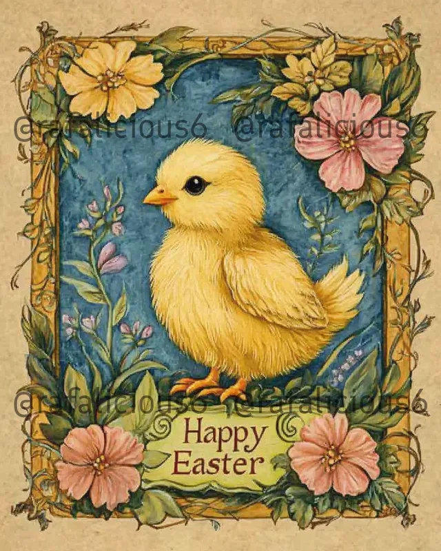 Easter Illumination Cards