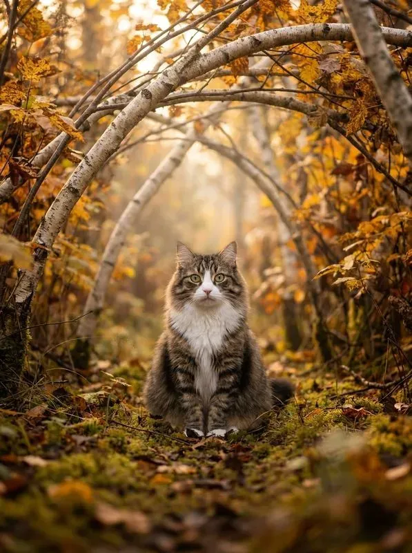 Autumn Forest Pet Portraits