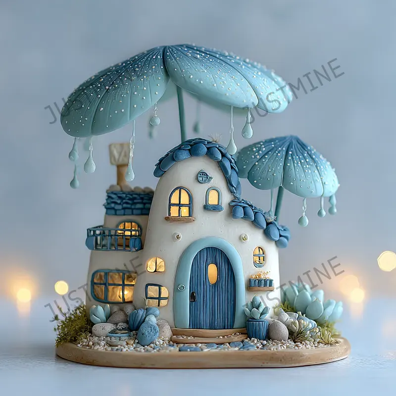 Magical Cottage Miniature Clipart
