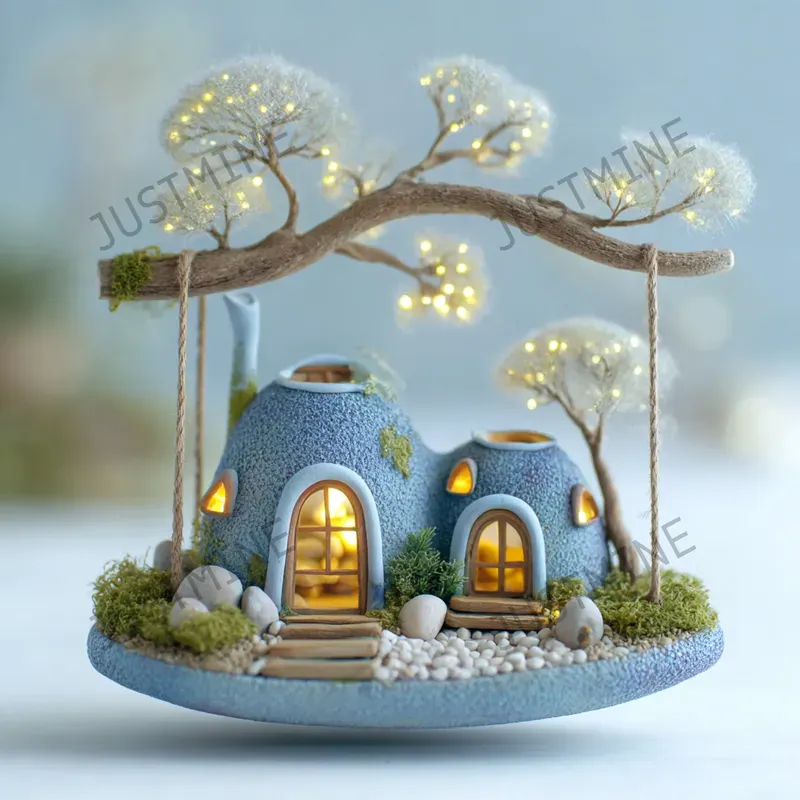 Magical Cottage Miniature Clipart
