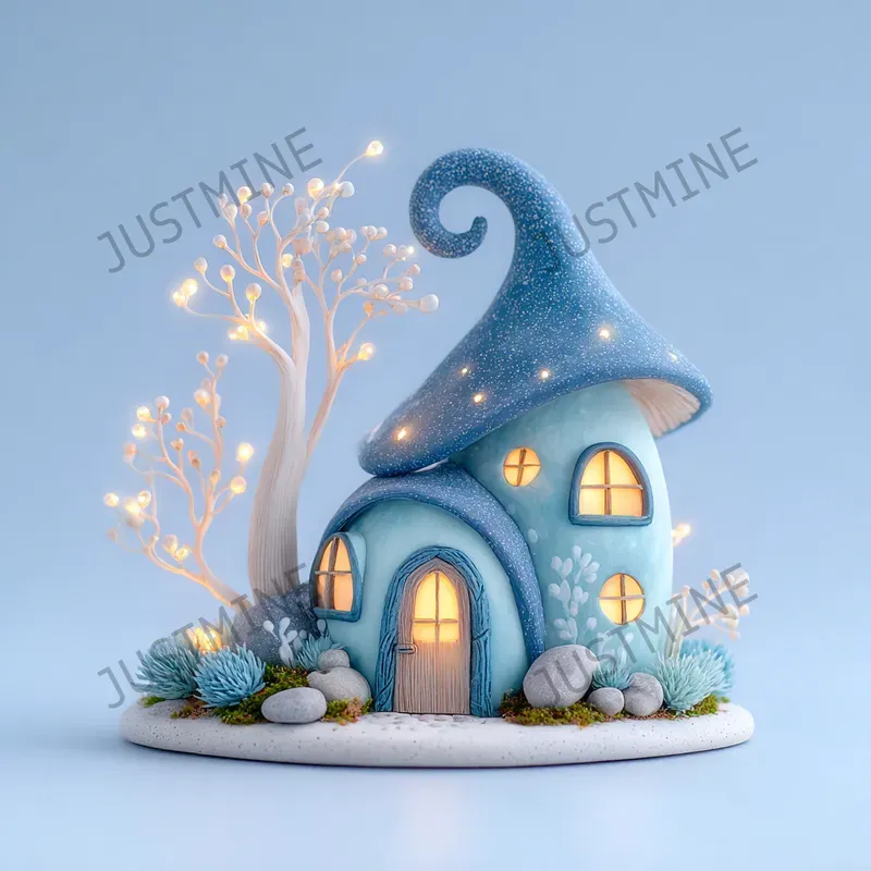 Magical Cottage Miniature Clipart