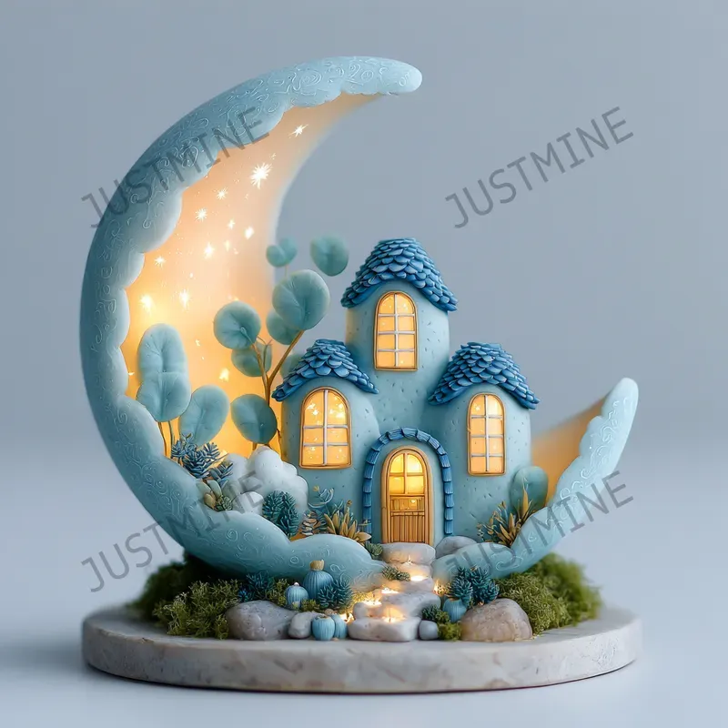 Magical Cottage Miniature Clipart
