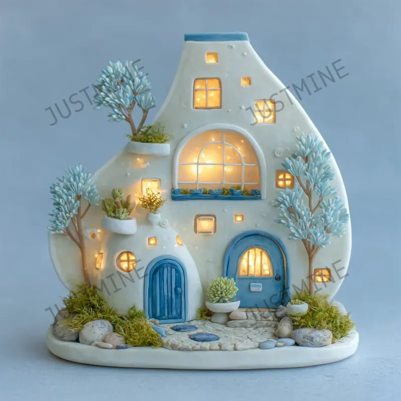 Magical Cottage Miniature Clipart