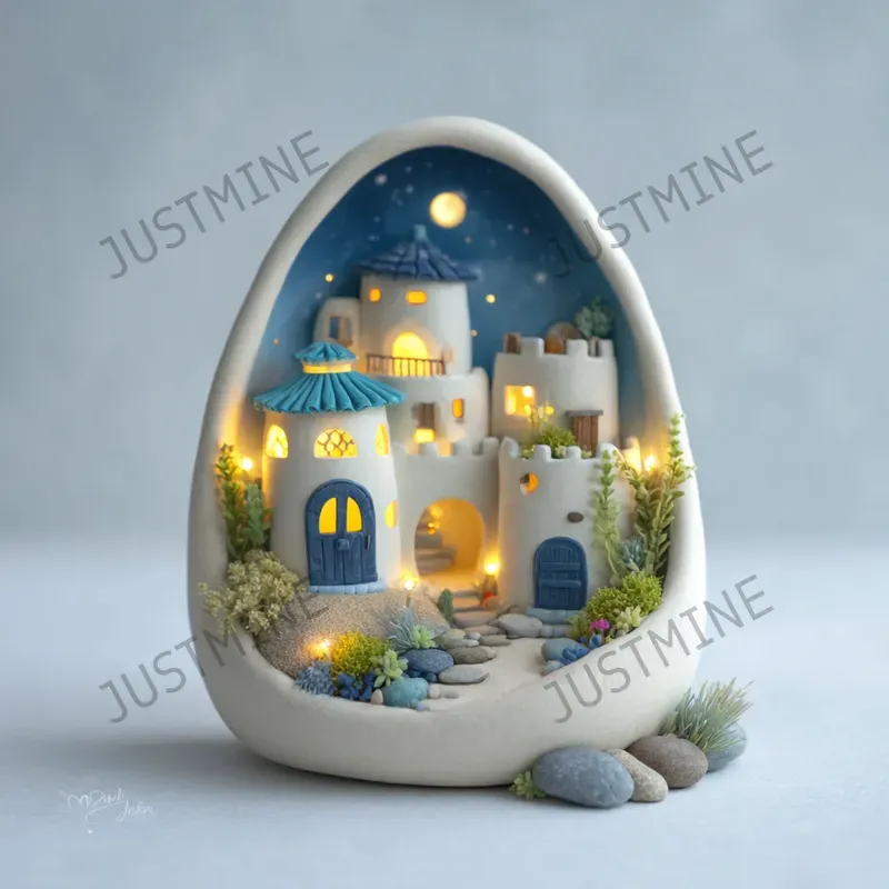 Magical Cottage Miniature Clipart