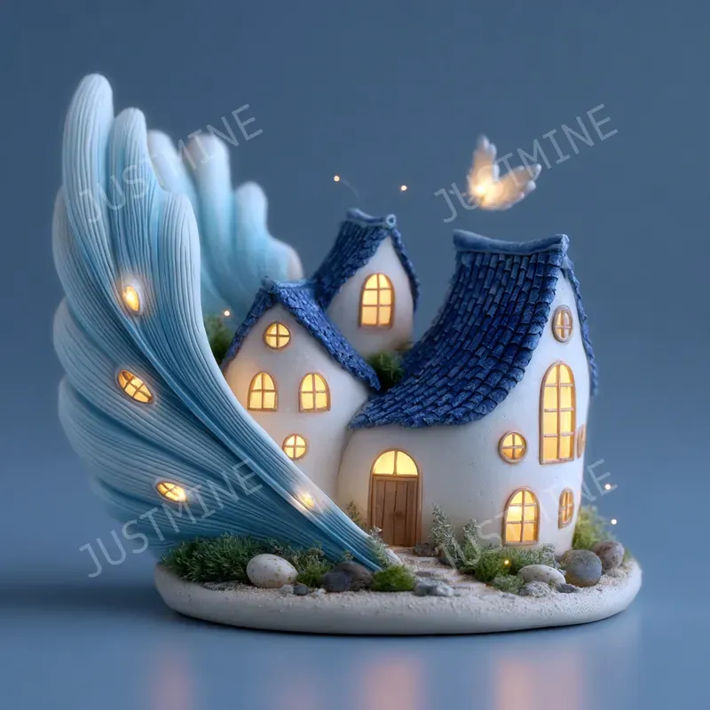 Magical Cottage Miniature Clipart