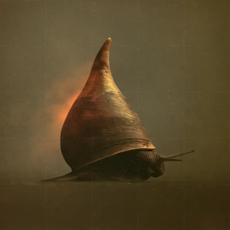 Vintage Surreal Creature Photography