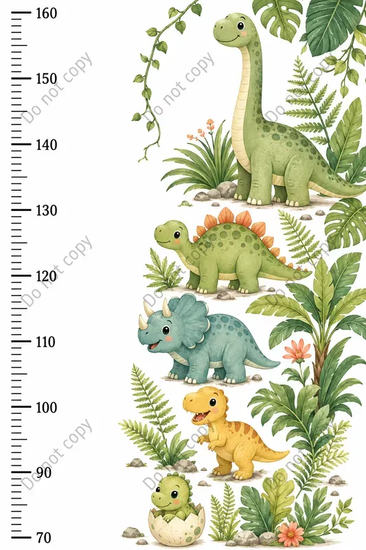 Kids Growth Chart Ruler Prints