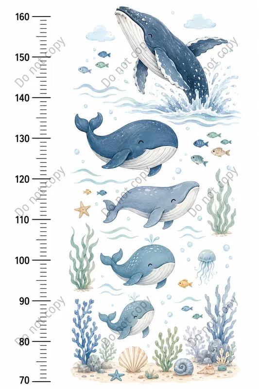 Kids Growth Chart Ruler Prints