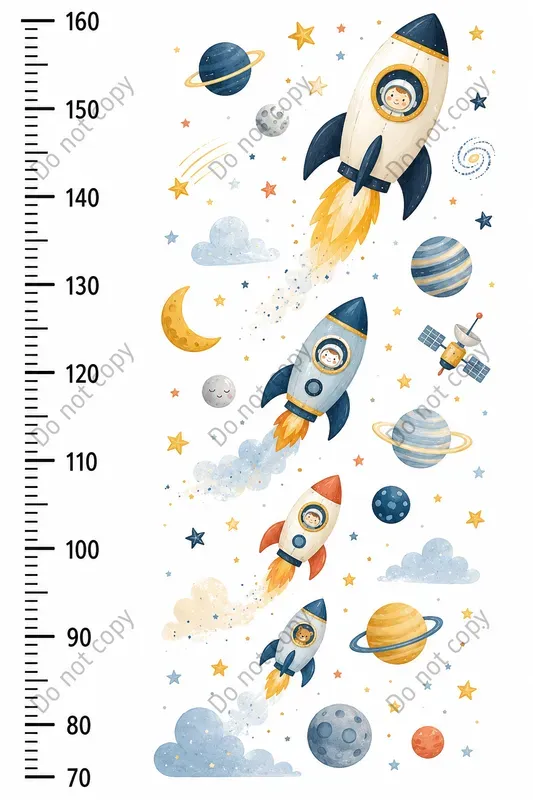 Kids Growth Chart Ruler Prints