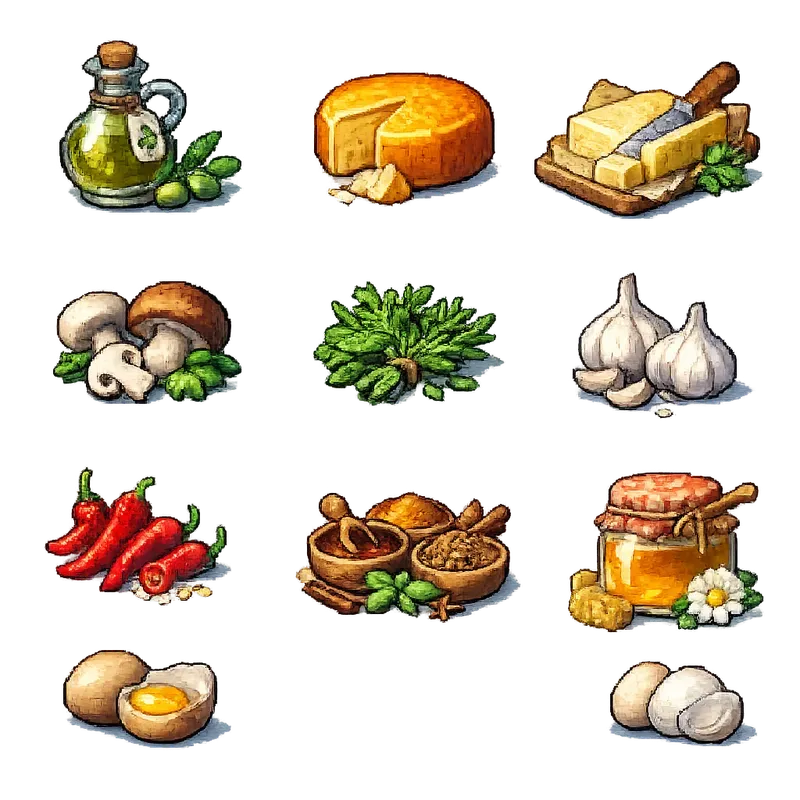 Retro Pixel Pantry Packs