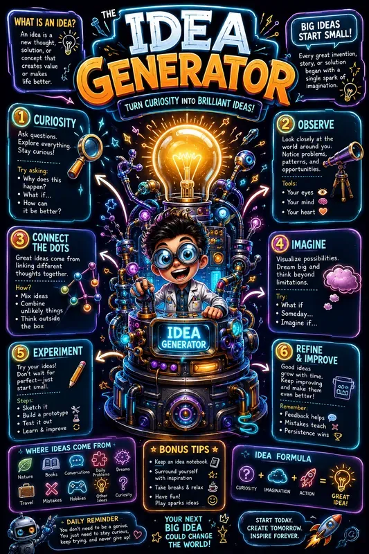 Sketchnote Character Infographics