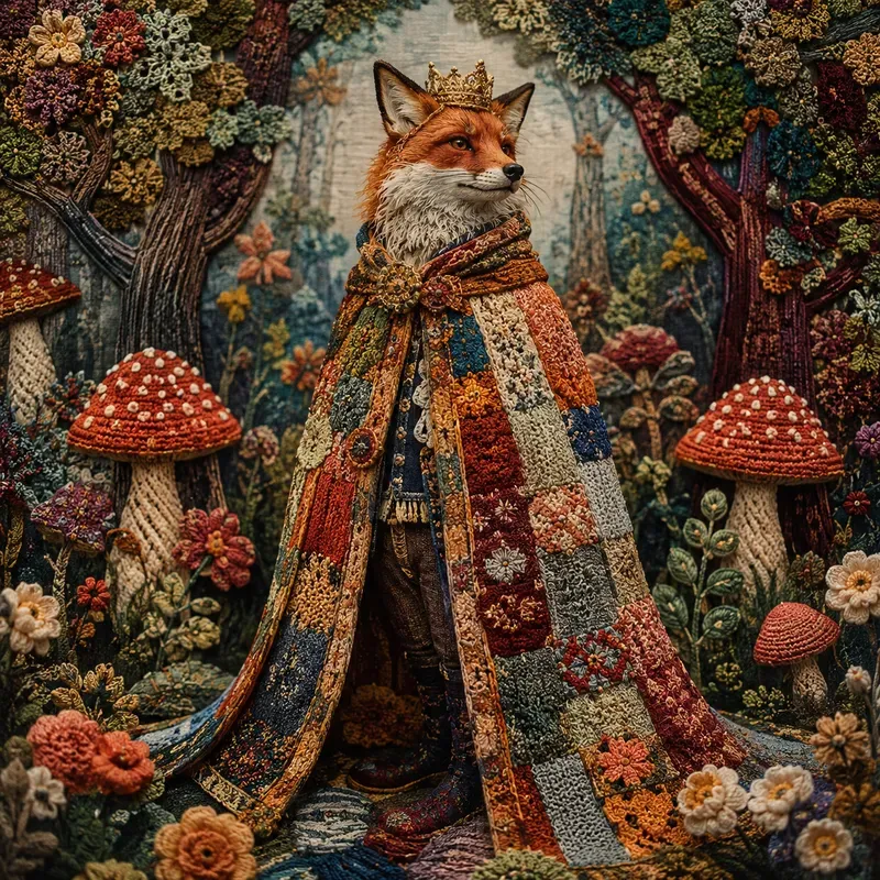 Whimsical Textile Art Scenes