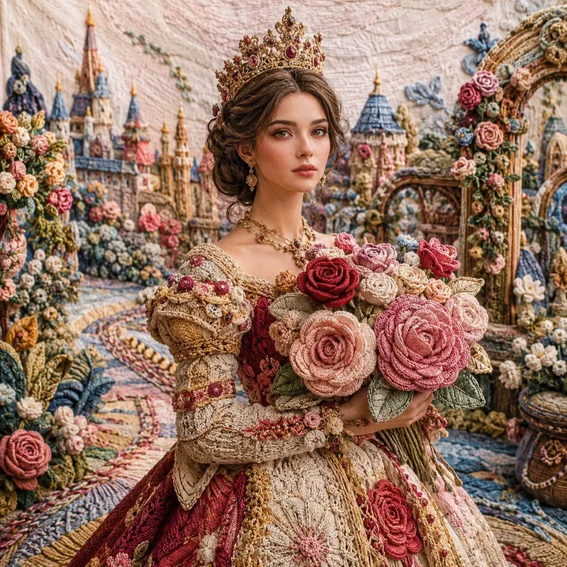 Whimsical Textile Art Scenes
