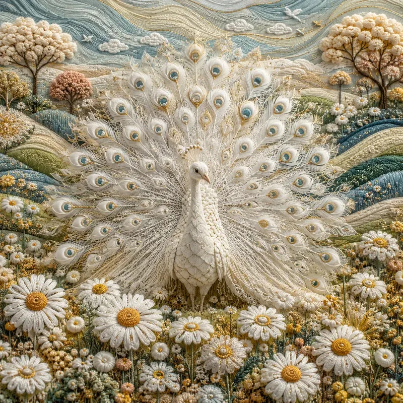 Whimsical Textile Art Scenes