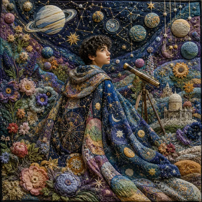 Whimsical Textile Art Scenes