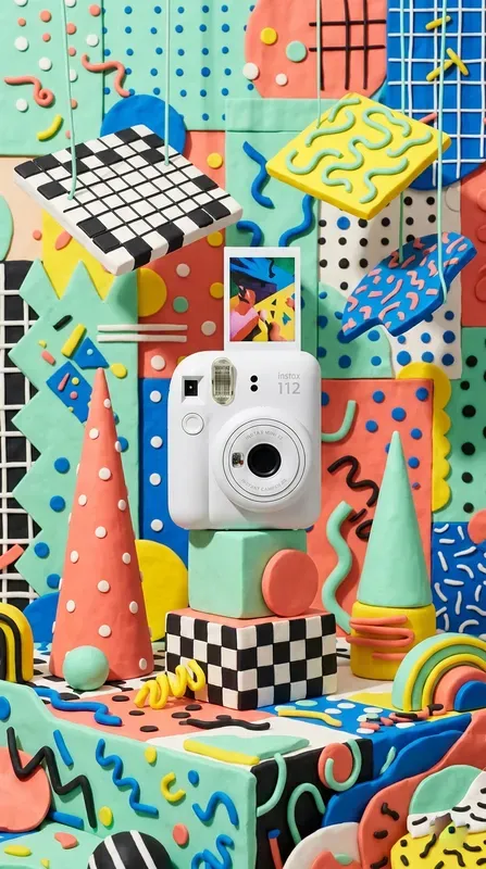Pop Memphis Geometric Clay Studios