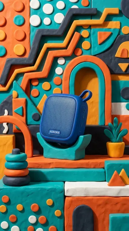 Pop Memphis Geometric Clay Studios