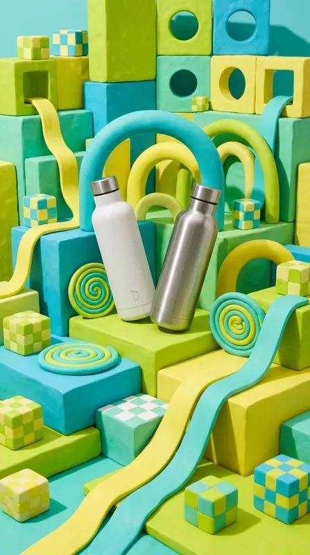 Pop Memphis Geometric Clay Studios