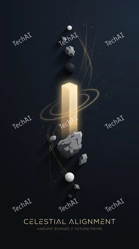 Minimalist Scifi Infographic Art