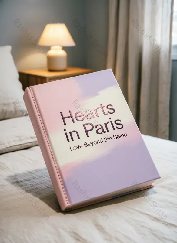 Editable Book Cover Mockup Generator