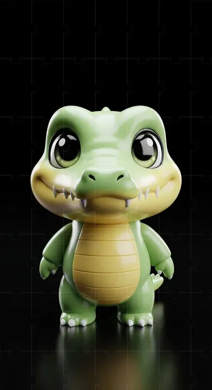 Adorable 3D Chibi Magic