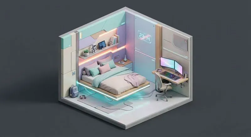 3D Minimal Chill Zone Dioramas