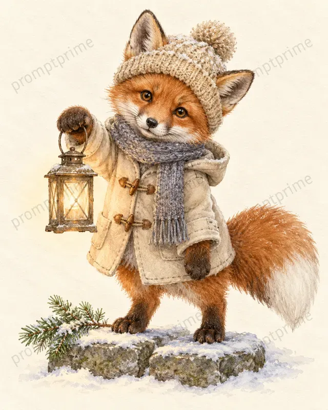Heirloom Animal Storybook Portraits