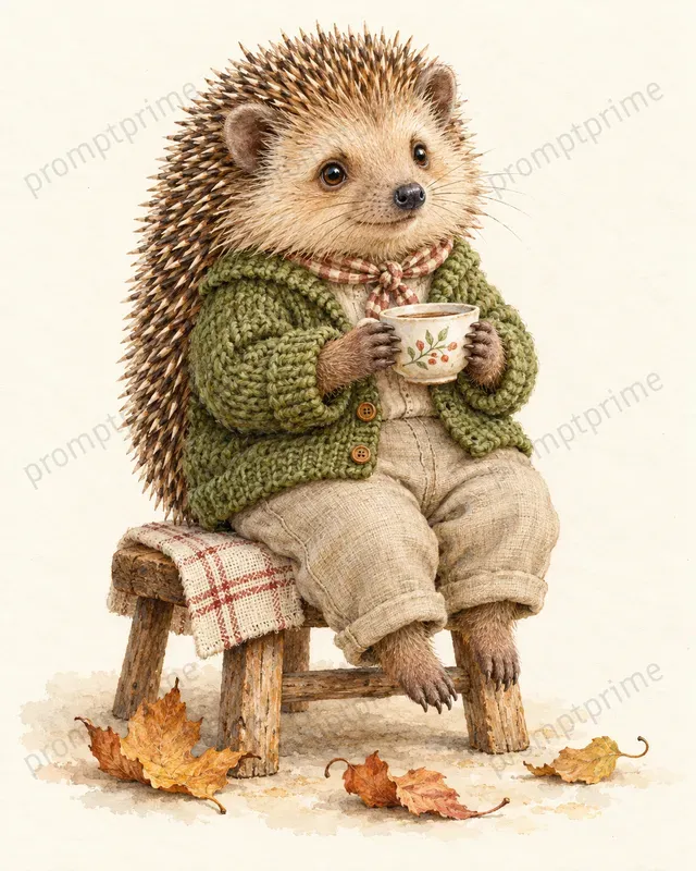 Heirloom Animal Storybook Portraits